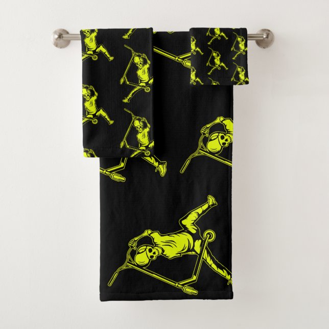 Conjunto De Toalhas Pro Scooter Free Rider Truques (Insitu)
