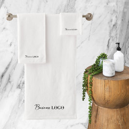 Conjunto De Toalhas Promocional Empresa Logotipo da empresa Ofertas do