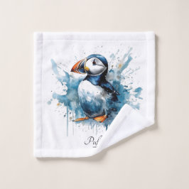 Conjunto De Toalhas Puffin Splash, personalizado