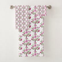 Púrpura Bordada - Padrão da Flor