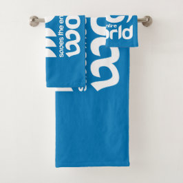 Conjunto De Toalhas Quem salva uma vida