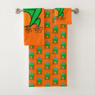 Conjunto De Toalhas Rã-verde