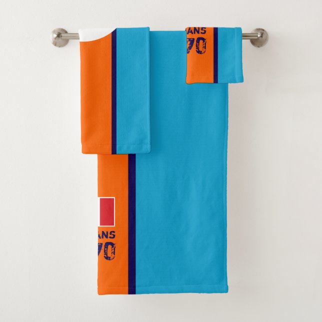 CONJUNTO DE TOALHAS RACING 1970 (Insitu)
