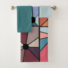 Conjunto De Toalhas Raios de Sol 