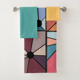 Conjunto De Toalhas Raios de Sol 