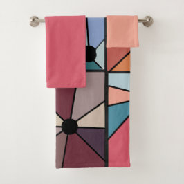 Conjunto De Toalhas Raios de Sol 