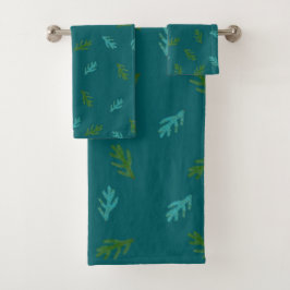 Conjunto De Toalhas Raminhos de Abeto - Aroma de uma floresta