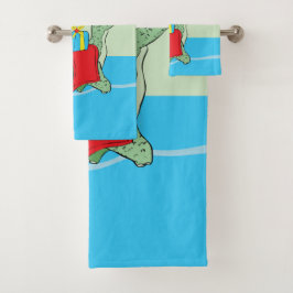 Conjunto De Toalhas Rapaz, Dinossauro de Aniversário