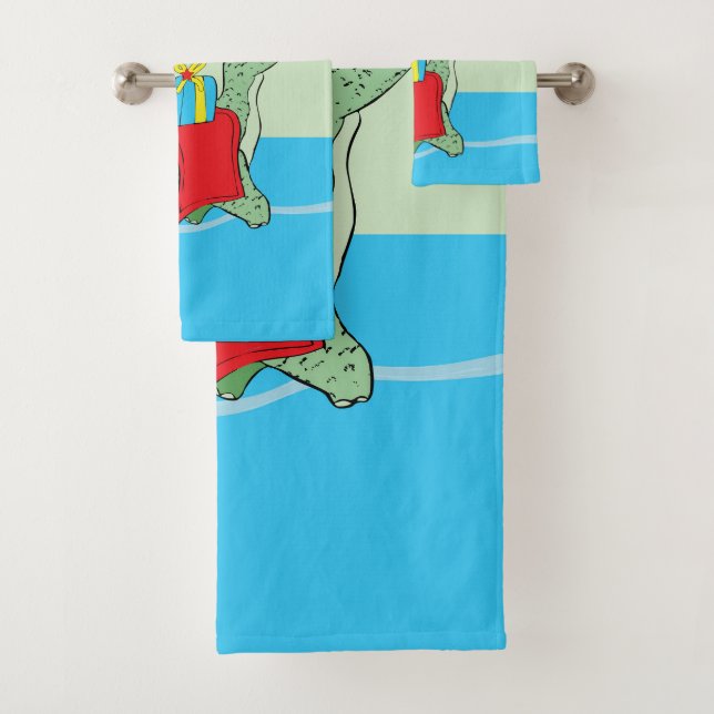 Conjunto De Toalhas Rapaz, Dinossauro de Aniversário (Insitu)