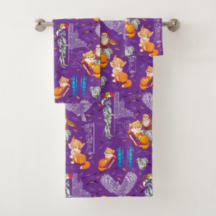 Conjunto De Toalhas raposa e coruja