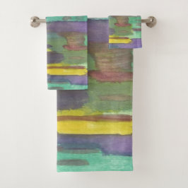 Conjunto De Toalhas Reflexões Abstrato