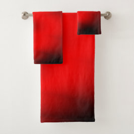 Conjunto De Toalhas Regal Red Splash