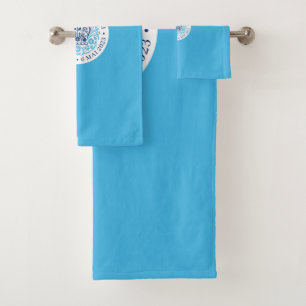 Conjunto De Toalhas Rei Charles III Coronation Emblem, Royal Souvenir