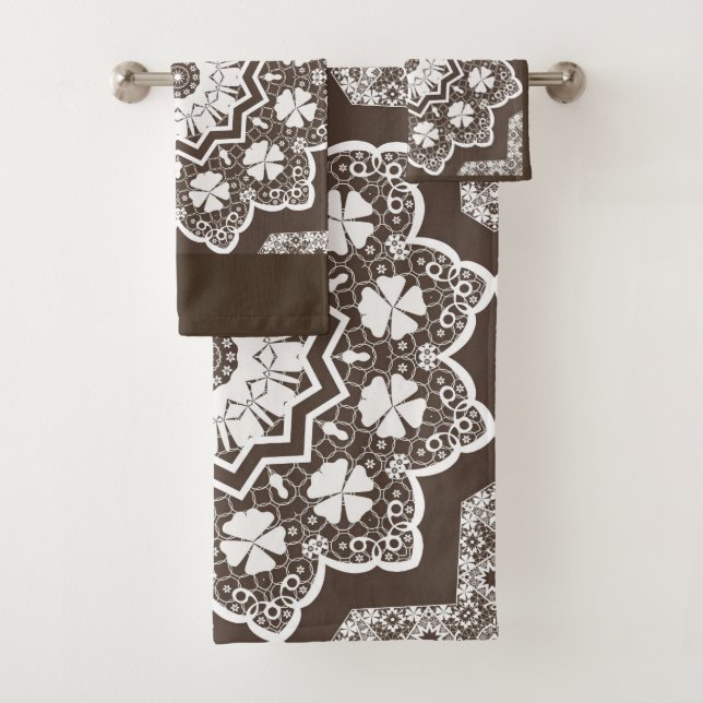 Conjunto De Toalhas Rendimento branco (Insitu)