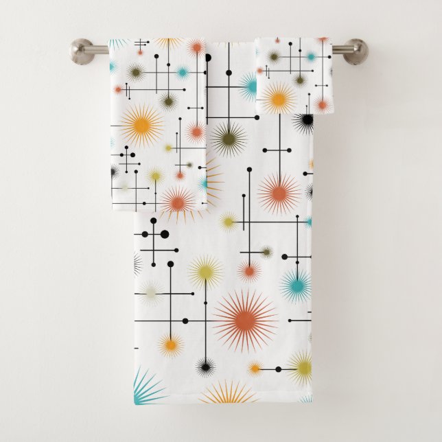 Conjunto De Toalhas Retrô Impulsiona Uma Ir! (Insitu)