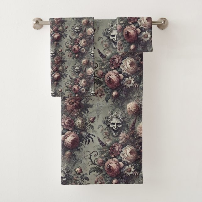 Conjunto De Toalhas Ria Linhas - Vitoriano Gótico (Insitu)