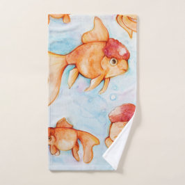 Conjunto De Toalhas Rico Oranda Goldfish