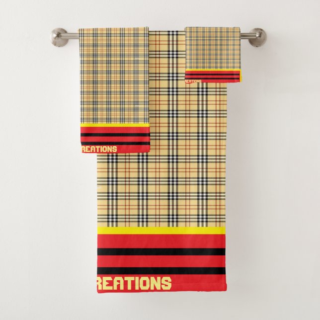 Conjunto De Toalhas Rilla Xadrez (Insitu)