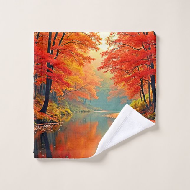 Conjunto De Toalhas Rio Vibrant Autumn (Pano de lavar)