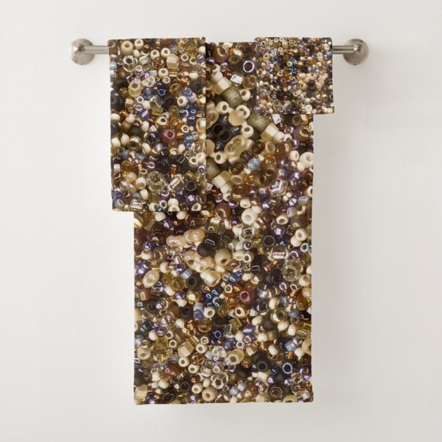 Conjunto De Toalhas Riqueza Das Miçangas De Sementes (Insitu)