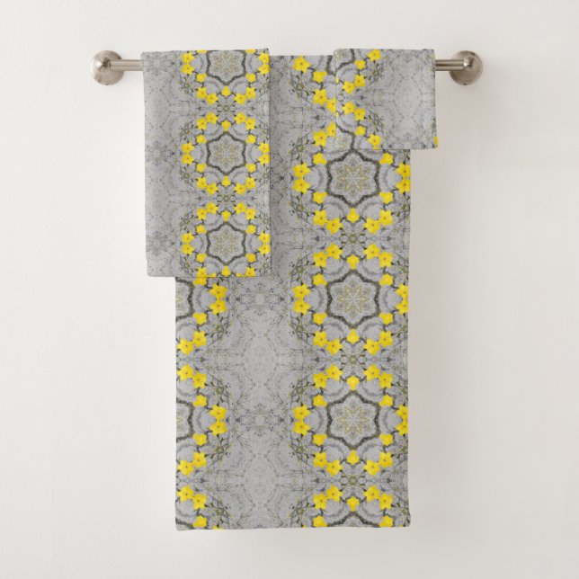 Conjunto De Toalhas Roda de Harmonia Jonquil  (Insitu)