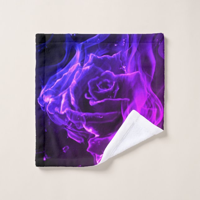 Conjunto De Toalhas rosa abstrato (Pano de lavar)