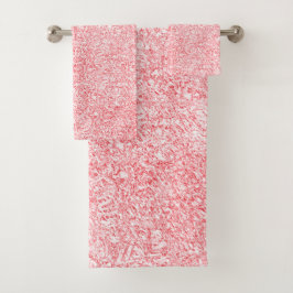 Conjunto De Toalhas Rosa bonito