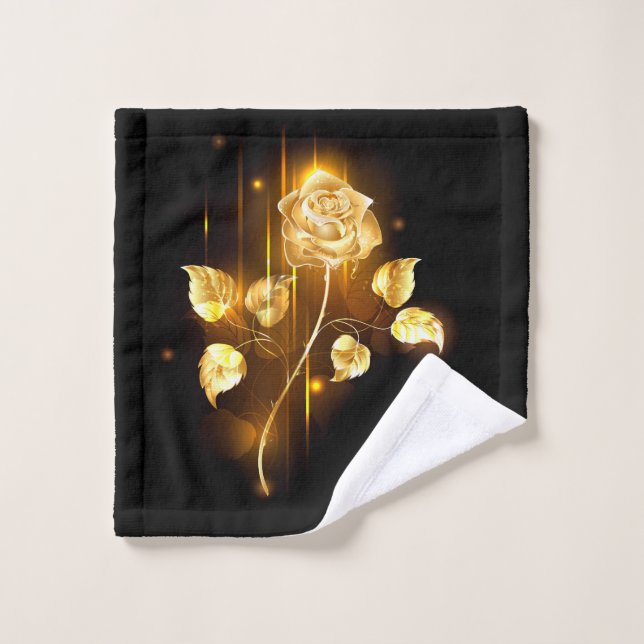 Conjunto De Toalhas rosa do ouro ( rosa dourado ) (Pano de lavar)