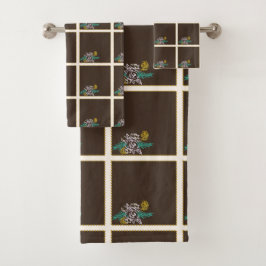 Conjunto De Toalhas Rosa Toffee