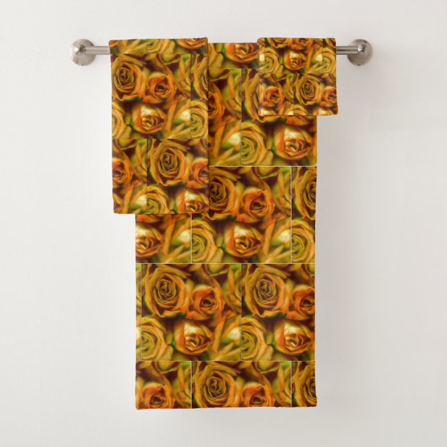 Conjunto De Toalhas Rosas (Insitu)