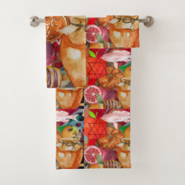 Conjunto De Toalhas Rosh Hashanah Bathroom Towel Set