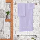 Conjunto De Toalhas Roxo Lavanda Moderno Nome Monograma Feminino em Le<br><div class="desc">Caderno espiral planejador com nome monograma simples em letra de forma roxo lavanda. Isso faz o presente perfeito para aniversário de 16 anos,  casamento,  chá de noiva,  aniversário de casamento,  chá de bebê ou despedida de solteira para alguém que ama luxo glamoroso e estilos chiques.</div>