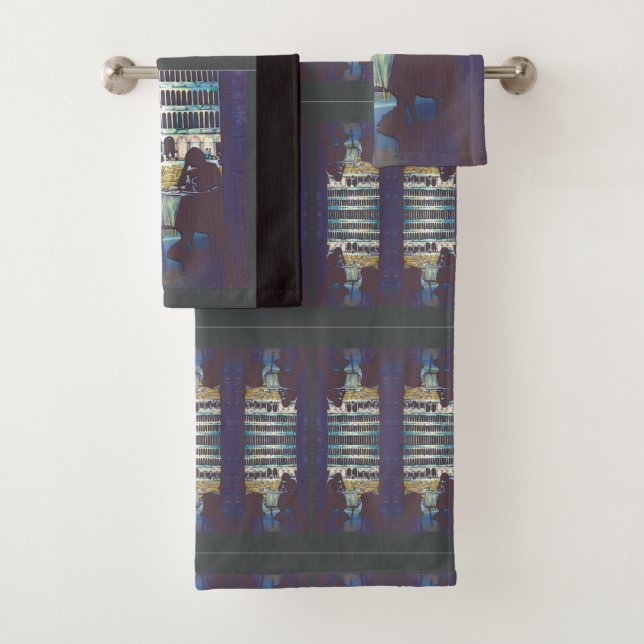 Conjunto De Toalhas Ruas, Mark Silhouette (Insitu)