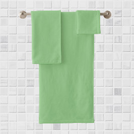 Conjunto De Toalhas Sage : Cor Sólida Uniforme
