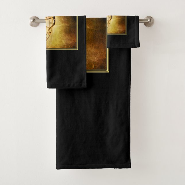 Conjunto De Toalhas Sagitário design de Astrologia Zodiaca Horoscópio (Insitu)