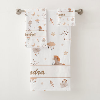 Conjunto De Toalhas Sagittarius Kid | Bonita e convencida para Pequeno