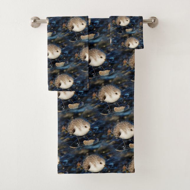 Conjunto De Toalhas Sanderling Dines em Clam na Praia (Insitu)