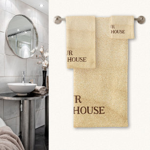 Conjunto De Toalhas Sandy Beach House