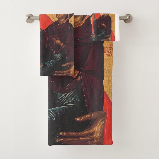 Conjunto De Toalhas Santa Ana com a Virgem Maria (Insitu)