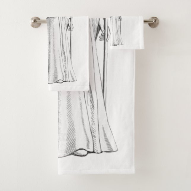 Conjunto De Toalhas Santa Catarina de Siena Virgem (Insitu)