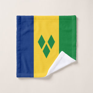 Conjunto De Toalhas Santo Vincent e Bandeira de Granadinas Vincy