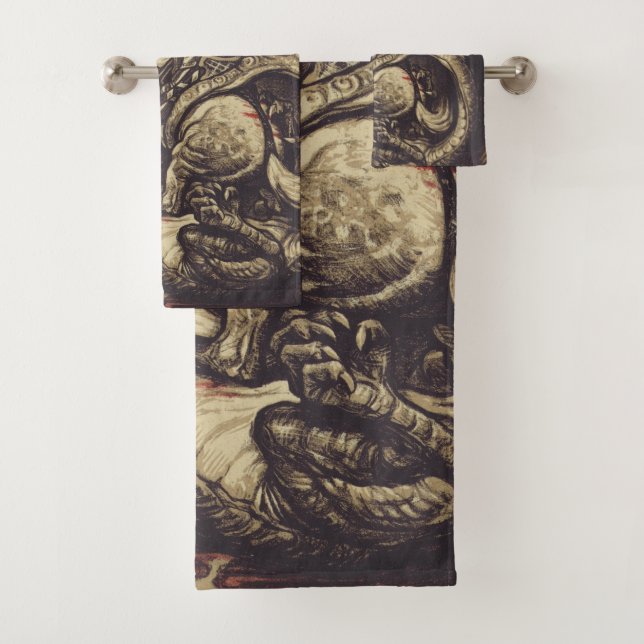 Conjunto De Toalhas São Jorge e o Dragão Grande Mártir (Insitu)