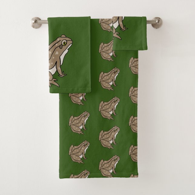 Conjunto De Toalhas Sapo (Insitu)