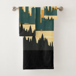 CONJUNTO DE TOALHAS SEATTTLE Nº 1