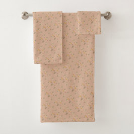 Conjunto De Toalhas Seis Gansos Pondo Ovos Adorno Retro de Meados do S