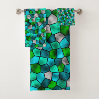 Conjunto De Toalhas Seixos Oceânicos