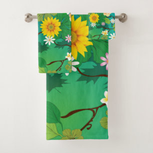 Conjunto De Toalhas Selva Imaginária 1
