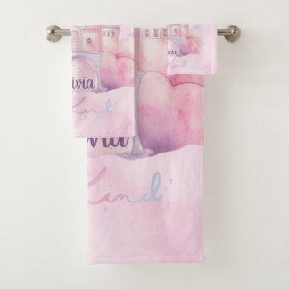Conjunto De Toalhas Ser Personalizável no Palácio