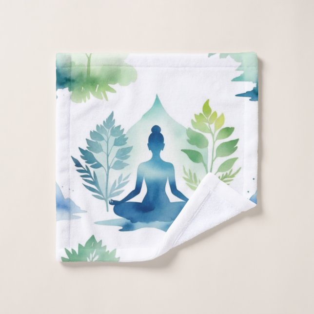 Conjunto De Toalhas Serenidade sobre Lotus (Pano de lavar)