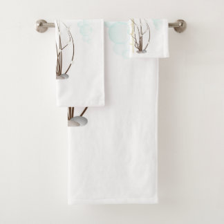 Conjunto De Toalhas Serviettes de bain spa zen
